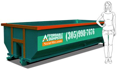 20 yard dumpster container