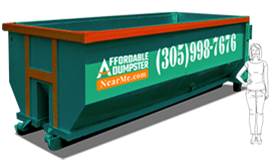 40 yard dumpster container