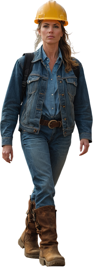 Dumpster rental worker