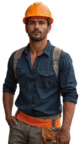 Pronto worker holding a radio