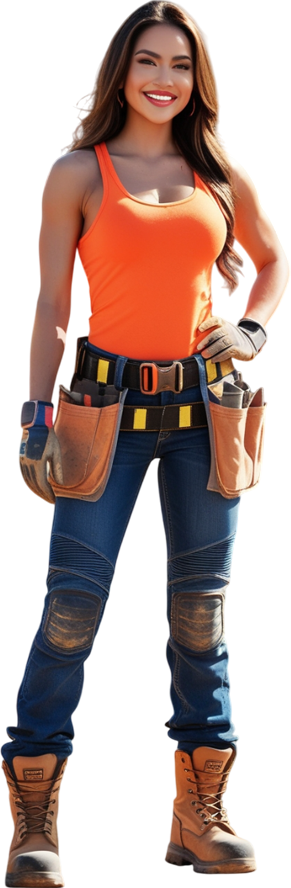 Dumpster rental worker